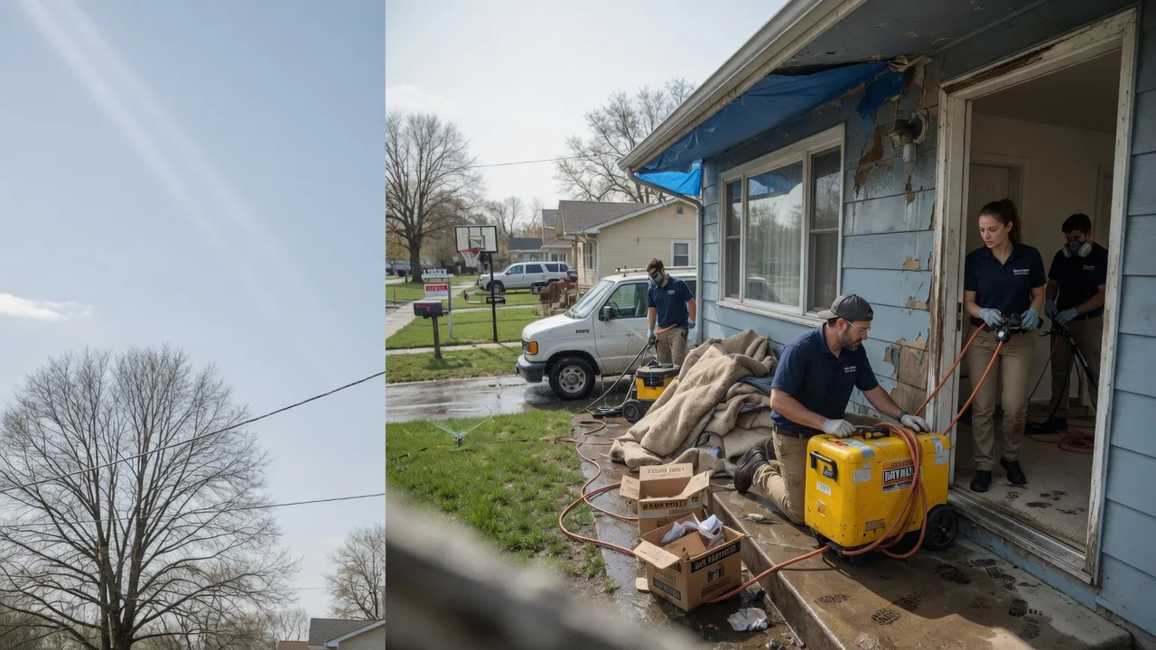 Basement Flood Cleanup in Ozark, AR near me
